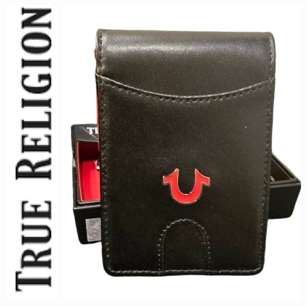 True Religion Shiv Money Clip/CC Wallet